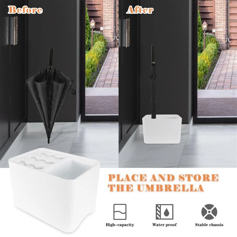 Regenschirm Stehen Rack Nordic Stil Dach Lagerung Rack Indoor Hause Flur Eingangsbereich Büro Decor Lagerung Regenschirm Ablauf Rack