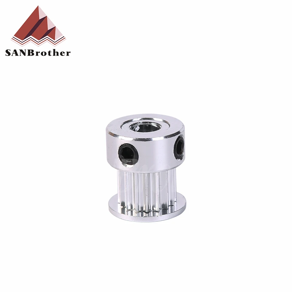 1pcs New GT2 Timing Pulley 30 36 40 60 Tooth Wheel Bore 5mm 8mm Aluminum Gear Teeth Width 6mm For Reprap 3D Printers Part