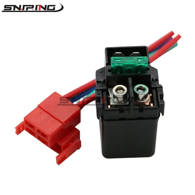 Motorcycle Starter Relay 12V For Kawasaki Z750 KLR650 KLE400 KLE500 ZRX1100 ZRX1200 Motor relay