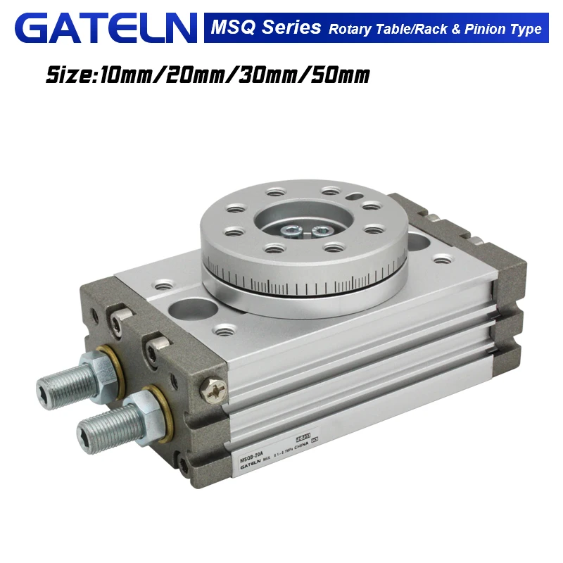 SMC Type Rotary Adjustable 0-190 degrees Pneumatic Cylinder MSQB10A MSQB20A MSQB30A MSQB50R MSQA10R MSQA20R MSQA30R MSQB50R