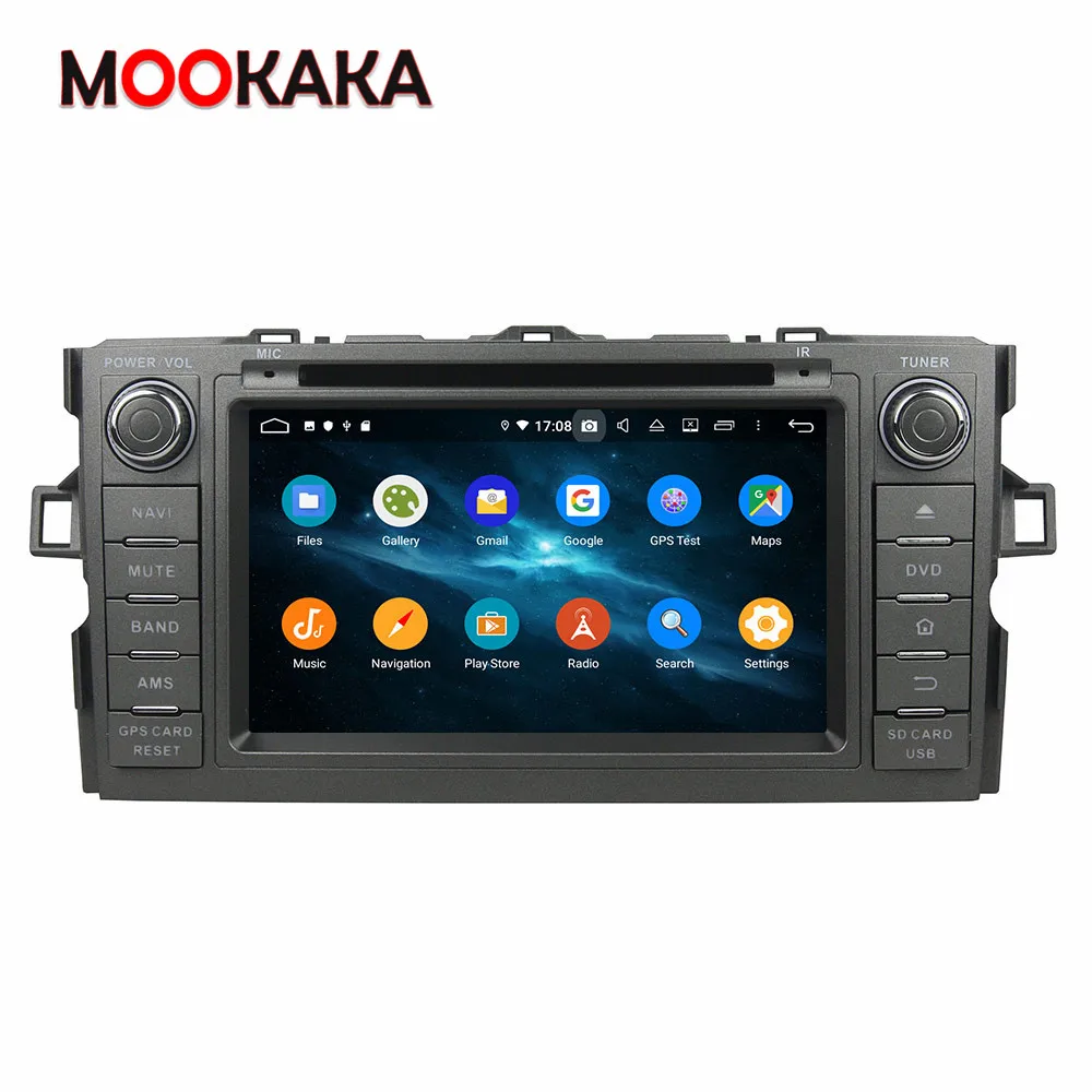 PX6 Android 10.0 4+128G Screen Car Multimedia Player for Toyota Auris 2010-2014 GPS Navigation Auto Audio Radio Stereo Head Unit