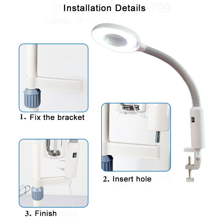 2 In 1 Multifunctional Beauty Sprayer Single Heat Facial Steamer Ozone Nano-Ion Thermal Facial Spray Beauty Salon Cold Light