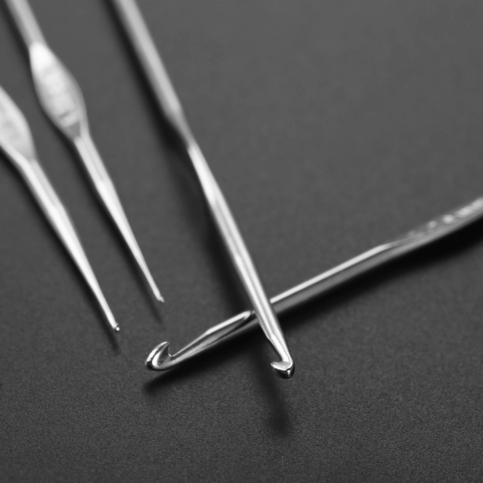 1 Pièce D'aiguilles À Crochet En Aluminium Ensemble De Fils À Tricoter