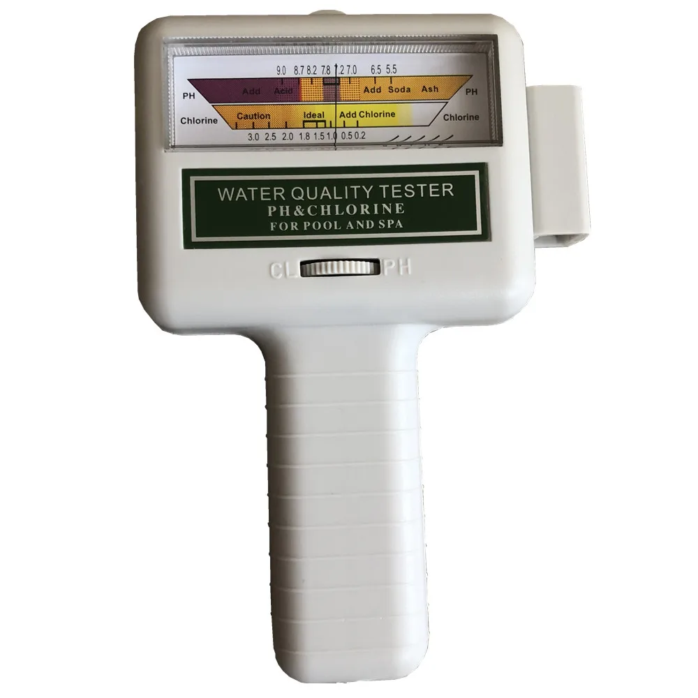 2-in-1-Chlormessgerät PH-Chlortester PC-101 Level Tragbares digitales PH-Messgerät Wasserqualität Pool Spa Analysegeräte