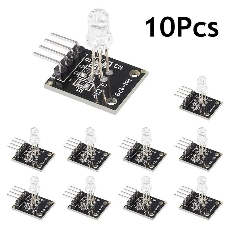 10 Stks/partij KY-016 Modules 4 Pin Drie Kleuren Rgb Led Sensor Module Voor Arduino Diy Starter Kit