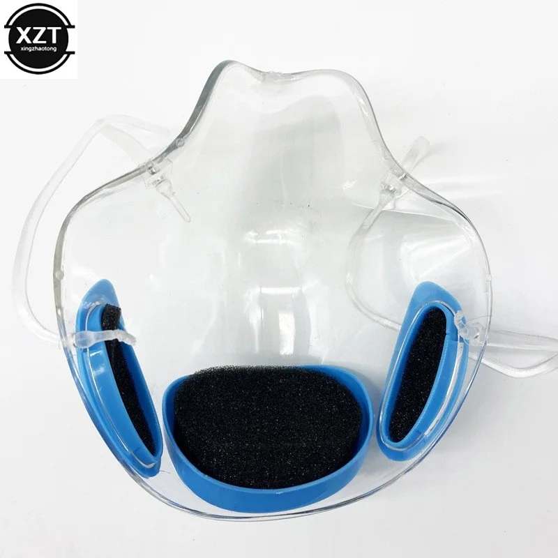 Kitchen Faceshield Transparent Mask Face Shield Durable Shield Mask For Face Protective Reusable Mouth Mask Protective Tools