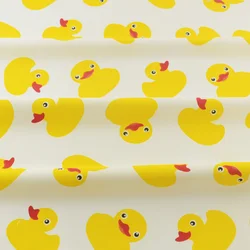 Booksew Lovely Little Yellow Ducks Designs Quilting Patchwork Twill Textile Sewing Crafts 100% Cotton Fabric Bedding Tela