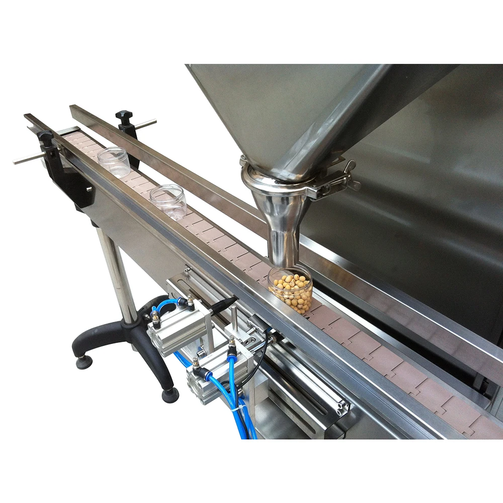 5 - 6000g automático que pesa a soja da máquina de enchimento do grânulo, arroz, produto comestível ss304 da máquina de enchimento da grão