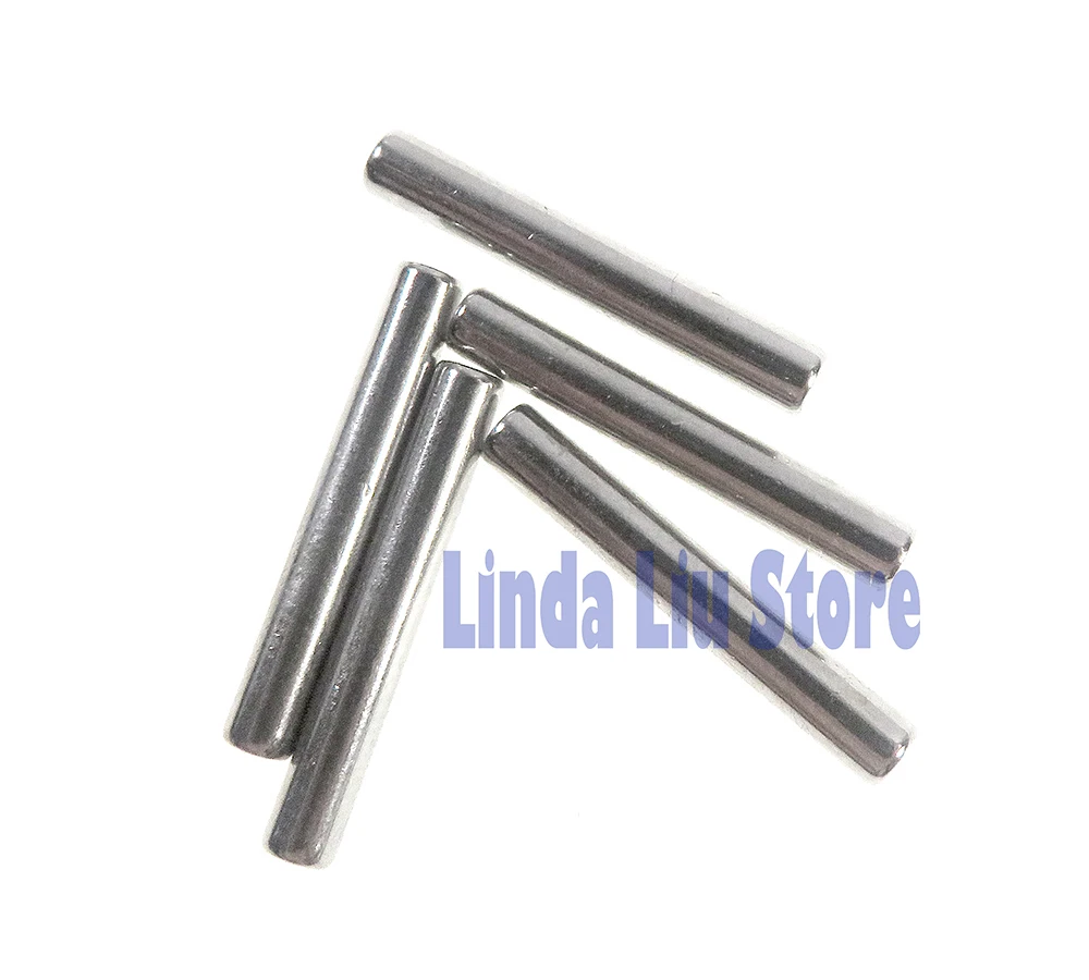 200 Buah Poros Putar Pengganti untuk Suku Cadang Perbaikan Pengontrol PS5 Pegangan Poros Batang Baja Tahan Karat Sumbu Batang Linier Silinder