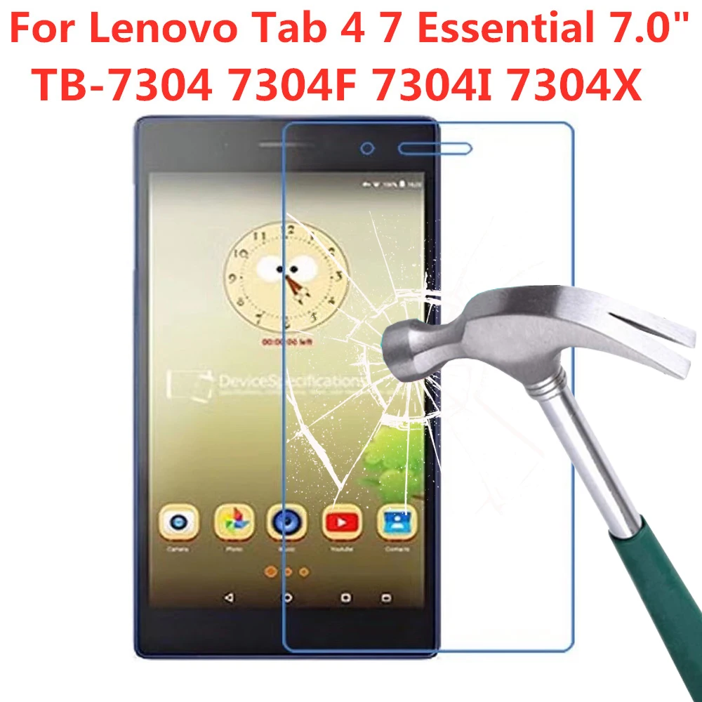 

Tempered Glass Screen Protector For Lenovo Tab 4 7 Essential 7.0 Inch TB-7304 7304F 7304I 7304X Anti Fingerprint Protective Film