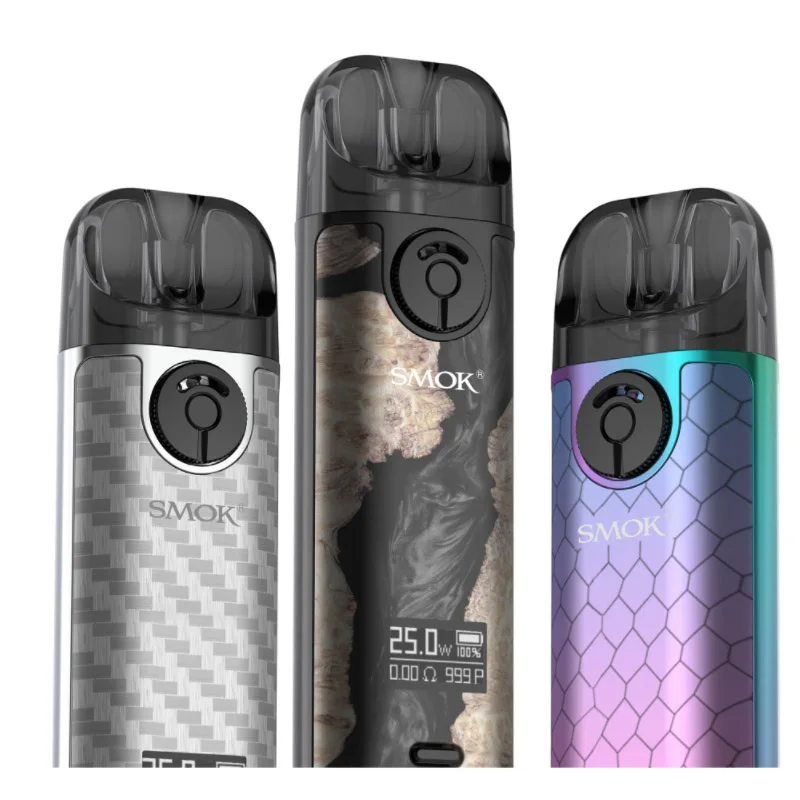 Original smok novo 4 pod kit 800mah bateria 25w vape 2ml novo4 pod cartucho apto lp1 bobina cigarro eletrônico vaporizador