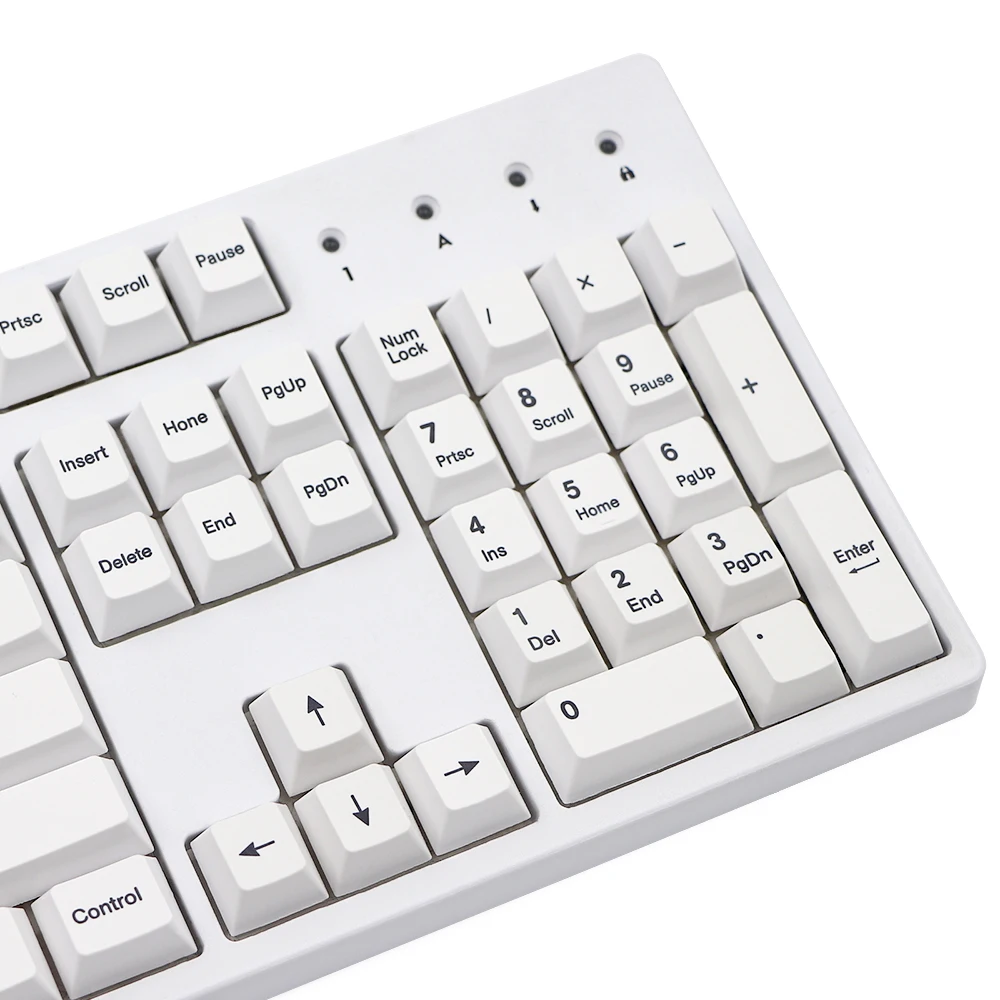 Imagem -04 - Cereja Perfil Pbt Dye-sub Keycaps 135 Teclas Japonês Keycap Branco Tkeycaps para 6.5u 6.25u Teclado Mecânico Iso