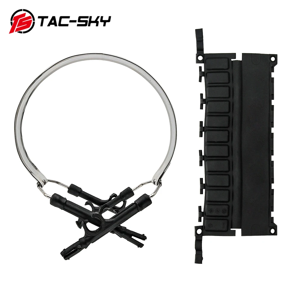 TAC-SKY Có Thể Thay Thế Và Có Thể Tháo Rời Dây Đeo Đầu Tương Thích Với PELTOR Series COMTAC Tôi II III IV Chiến Thuật Tai Nghe