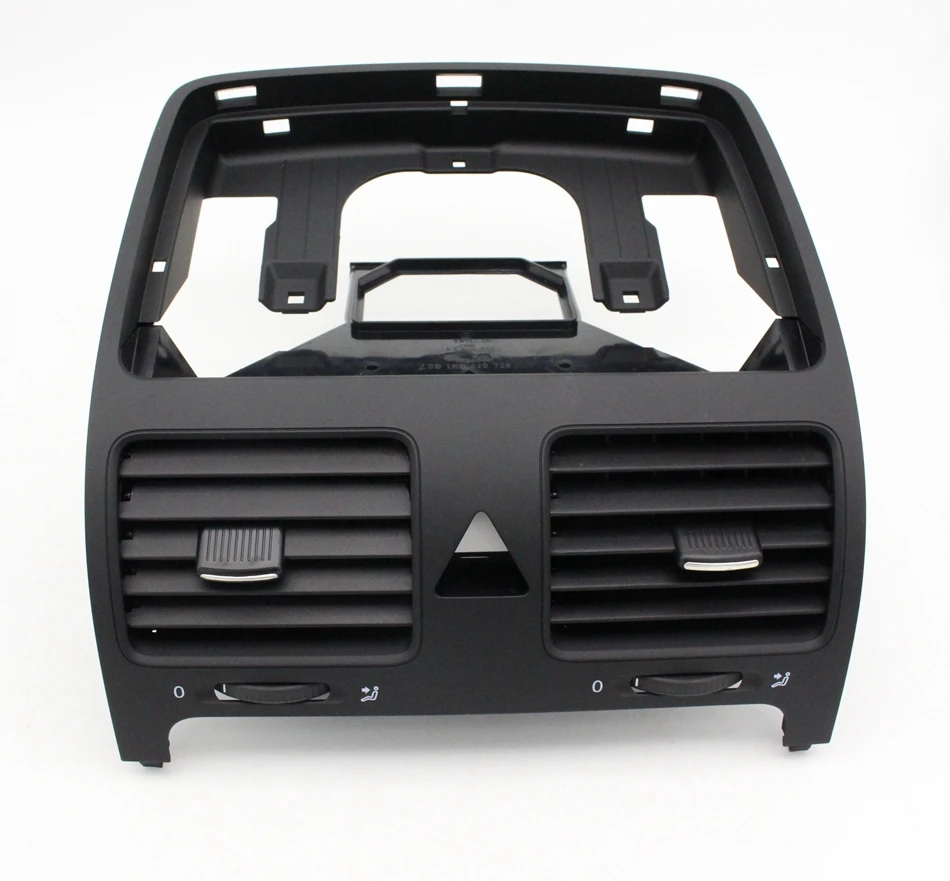 NEW Black Front Dash Central Air Outlet Vent 1K0 819 728 F For VW Volkswagen Jetta Golf GTI Rabbit MK5 1K0 819 728 F 1QB