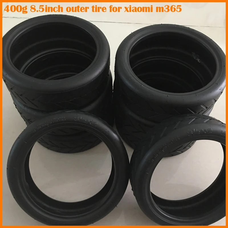 Durable 8. 5Inch Tire Thicker Outer Tire Inflation Wheel 400g Rubber Tyre Tube for Xiaomi M365  Electric Scooter Repair Parts