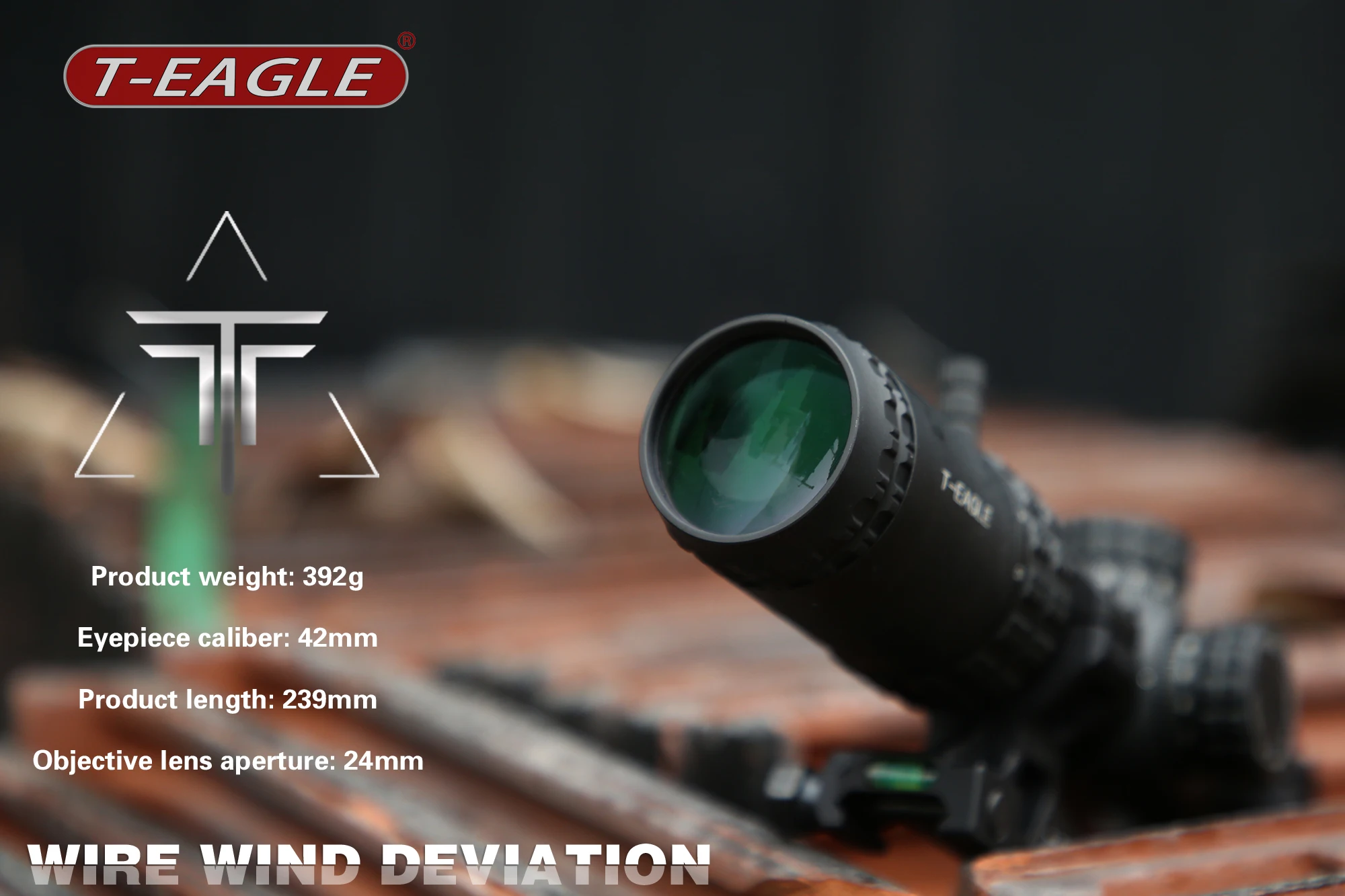 T-EAGLE EO1.2-6X24IR Tactical Sight RifleScopes Airsoft  Outdoor Sport For Hunting Optics Shooting Airgun Fits Airsoft