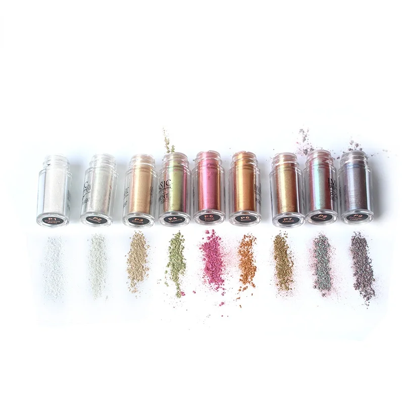 

New Arrival Glitter Eyeshadow Metallic Loose Powder Waterproof Shimmer Pigments Colors Eye Shadow Makeup Cosmetics