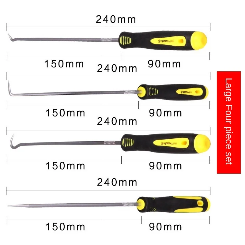 Automobile Oil Seal Screwdriver Puller Gasket Removal ing Ring Remove Hook Set