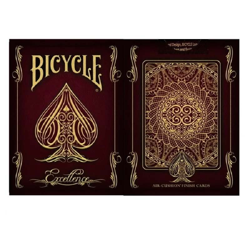 Bicycle Excellence Playing Cards Poker Size Deck USPCC Limited Edition Card Games Magic Tricks Props for Magician