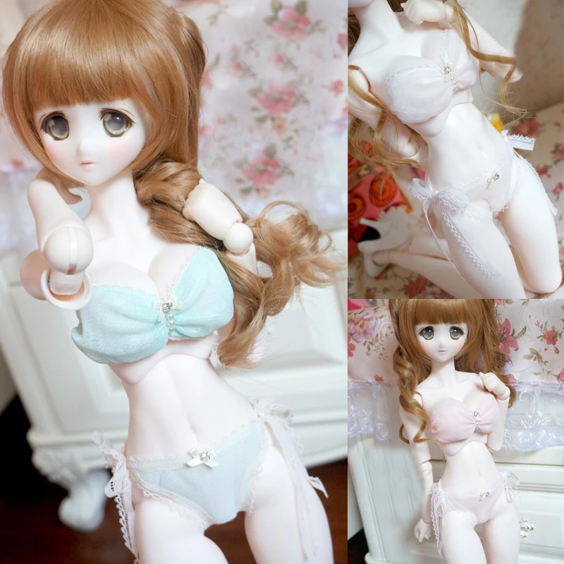 

D03-P472 children toy BJD DD SD MSD 1/3 1/4 doll's clothes Sling mesh sexy lingerie set