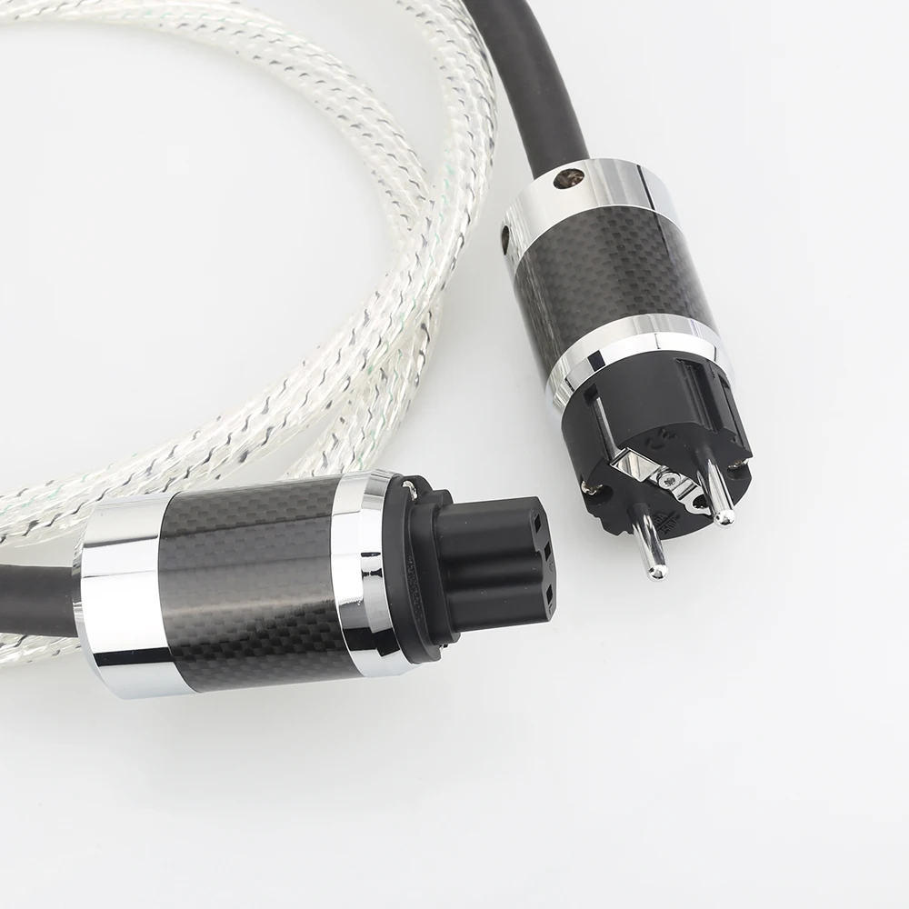 HiFi Valhalla Series II สายไฟ US/EU รุ่น Amplifier เครื่องเล่น CD สายไฟสายไฟ