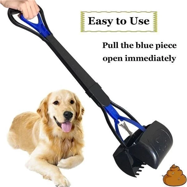 애완 동물 강아지 긴 핸들 Scooper 개 고양이 폐기물 피커 턱 똥 특종 깨끗한 쓰레기 청소 도구를 픽업 개 supplie에 대한 애완 동물 용품