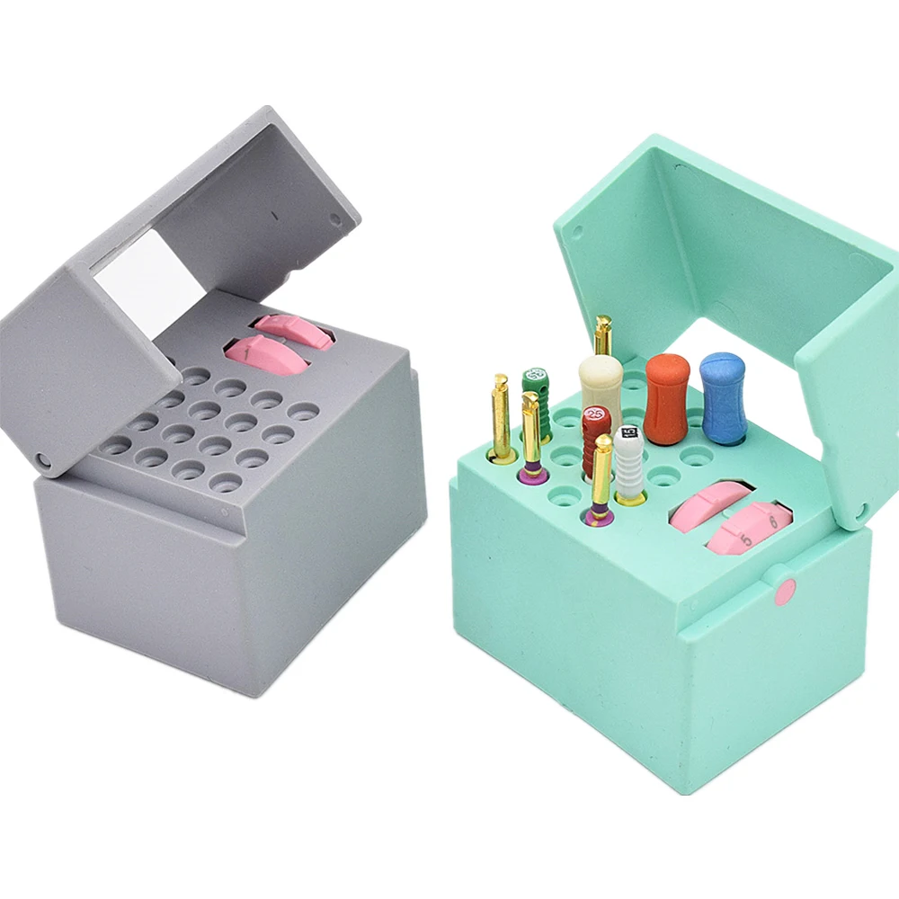 High Quality Endo Box With Memory Of 50 Times Sterilization Box Dental Endo Files Box Autoclavable At 135 ℃