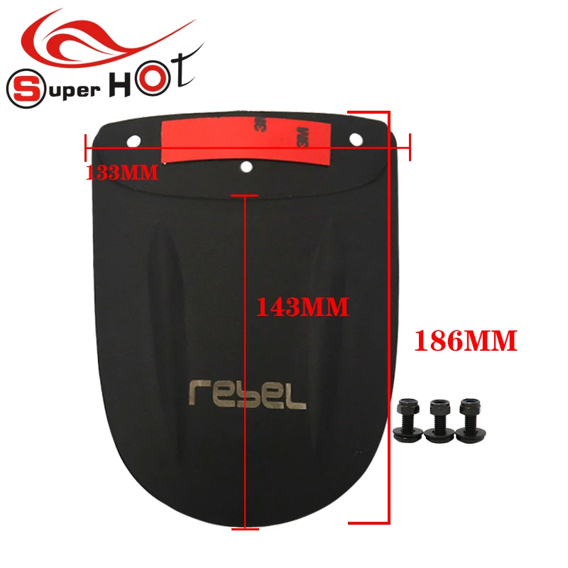 For Honda Rebel500 Rebel300 CMX500 CMX300 Rebel CMX 500 300 Motorcycle Accessories Front Mudguard Fender Rear Extender Extension - Image 3