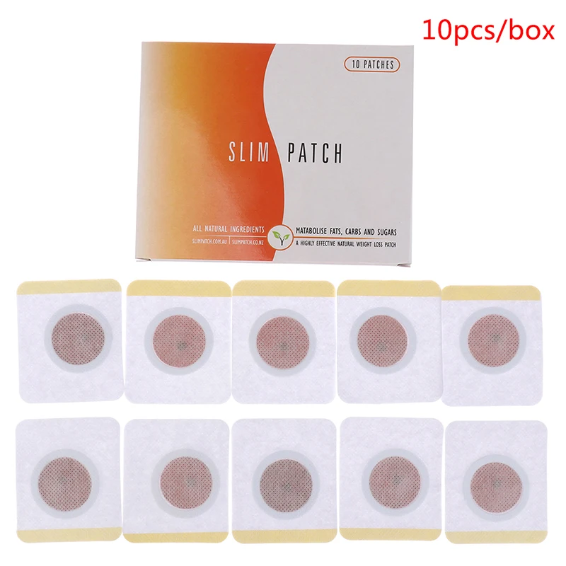 10 Pcs Extra Strong Body Belly Waist Losing Weight Cellulite Fat Burner Sticke Slimming Slim Patch Fat Burning Slimming Products