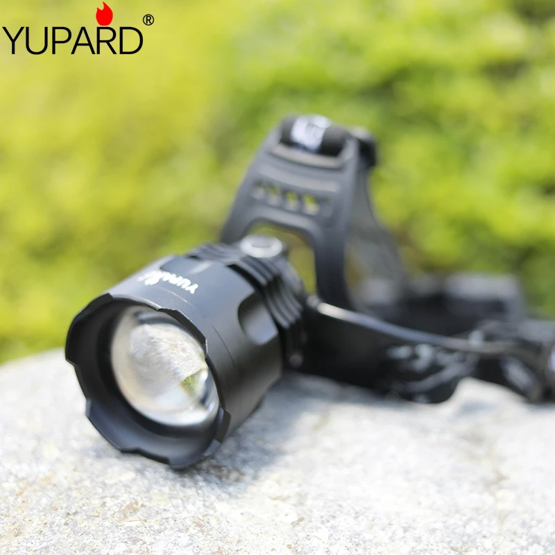 

Portable XHP50.2 LED Headlamp USB Rechargeable Camping Head lamp Fishing headlight flashlight High-power headlamp