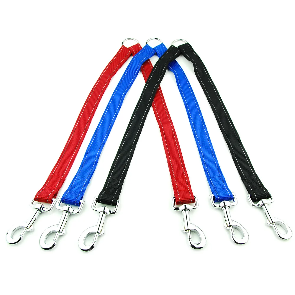 Double Leashes Pet Dog Coupler Leash Walking Lead Traction Rope for Two Dogs Running or Training Rope Leash Pet Accessorie