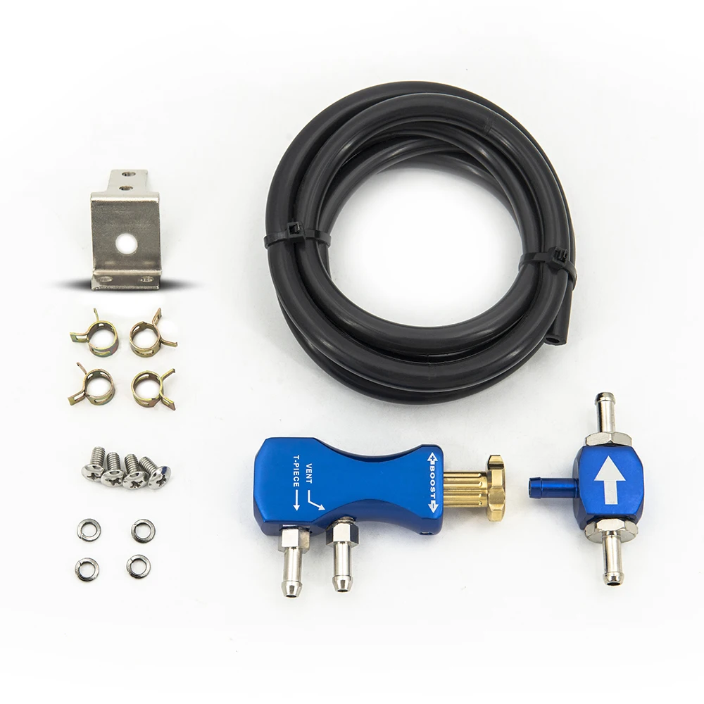 

Universal Blue Black Adjustable Manual Car Valve Turbo Boost Controller Booster Kits Car Accessories