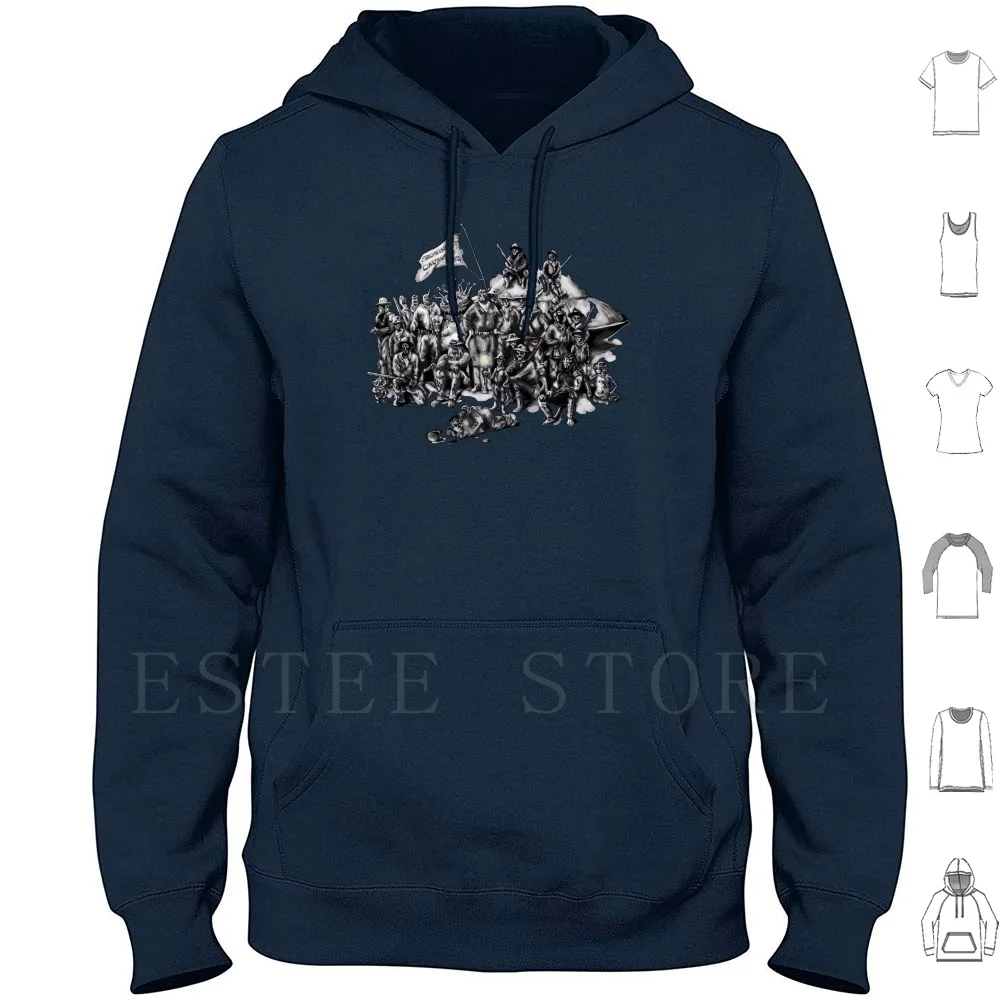 Martian Mounties Hoodies Martian Mounties Ufo Space Ship Bounty Hunter