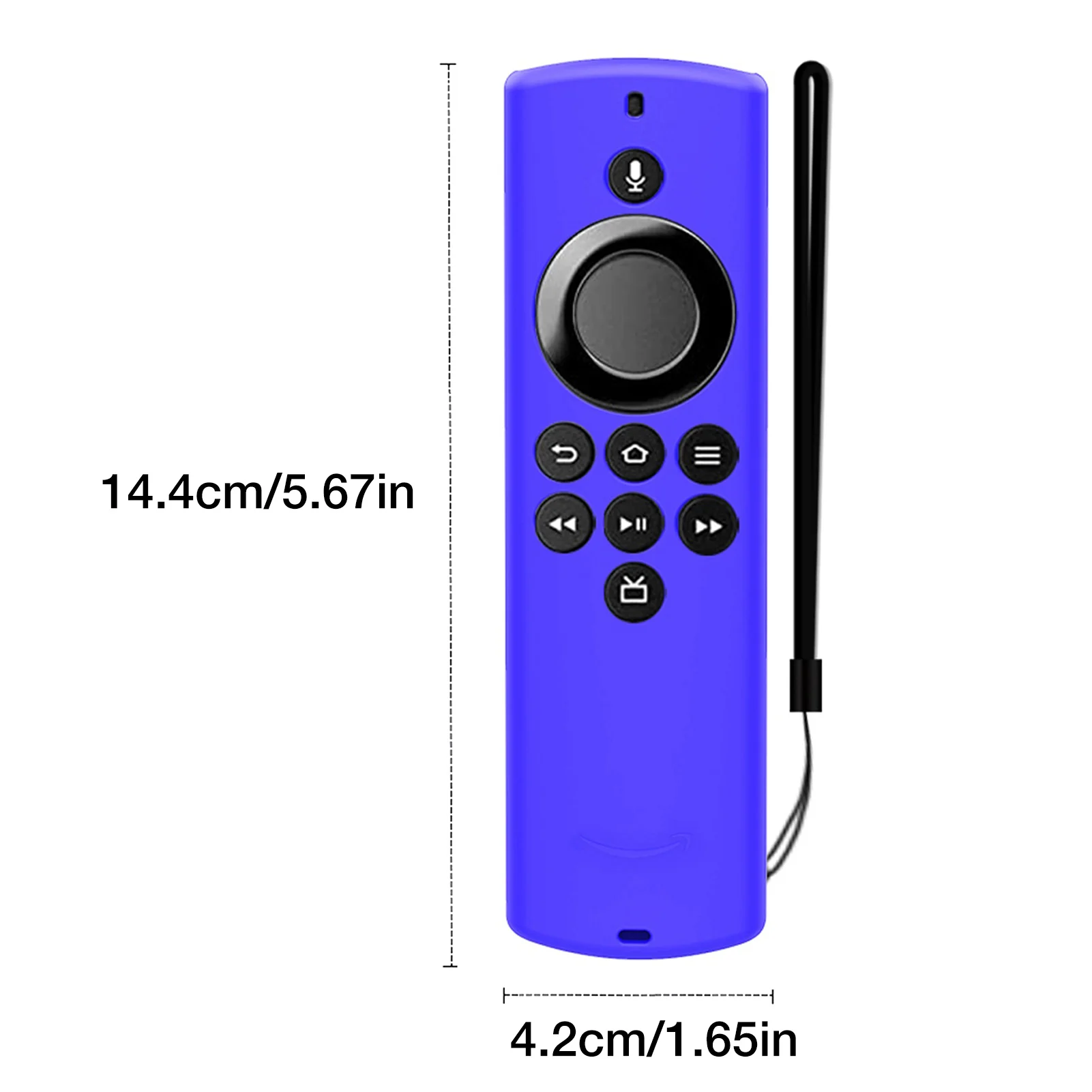 2021 Silicone Remote Control Case Voice Controller Cover for Amazon Alexa Fire TV Stick Lite Wireless Switch Protective Sleeve