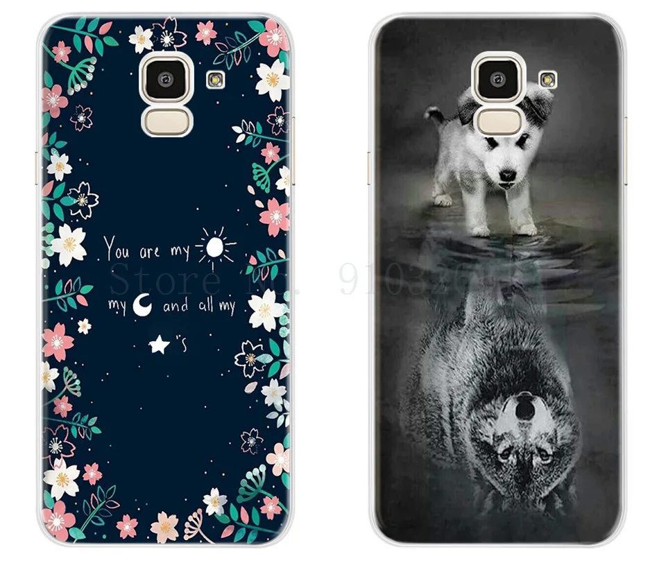 Silicon Case For Samsung J6 2018 J600F/DS Full Protection Soft Tpu Back Cover for Galaxy j6 2018 J600G/DS Bumper Phone Shell Bag