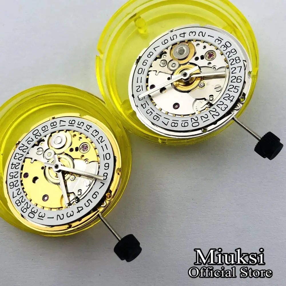 Seagull ST2130 silver/ gold 28 800VPH frequency  automatic movement replacement for 2824-2 mechanical wristwatch clock movement