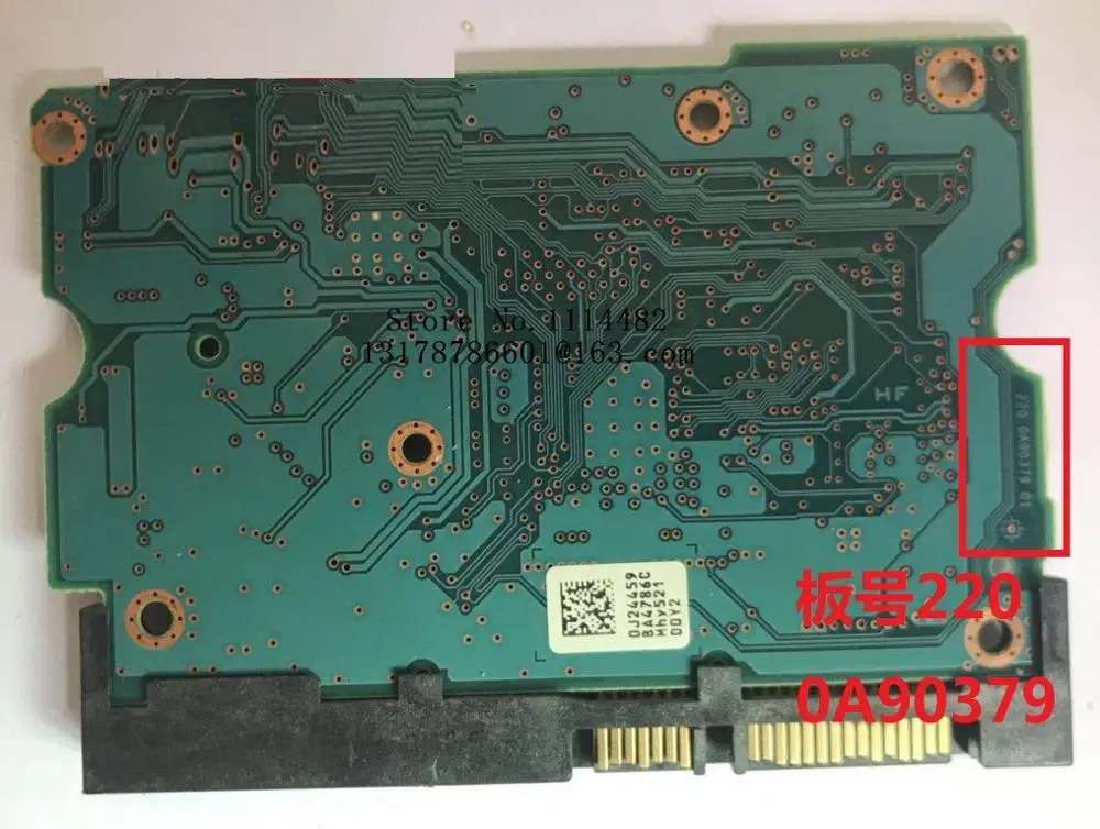 2200A90379 Trasporto libero Originale di 100% HDD PCB della scheda logica Hds5c4040ale630 desktop hard disk circuito 2200a90379