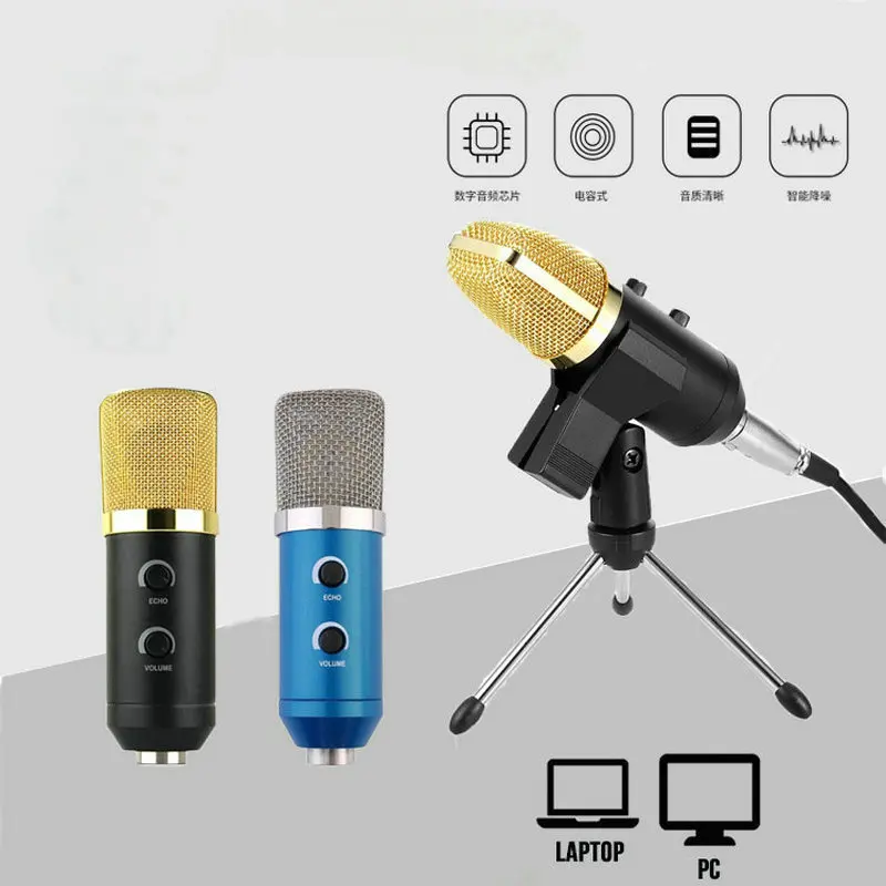 USB Condenser Microphone for Computer, Great for Gaming, Podcast, LiveStreaming, YouTube Recording, Karaoke on Computer