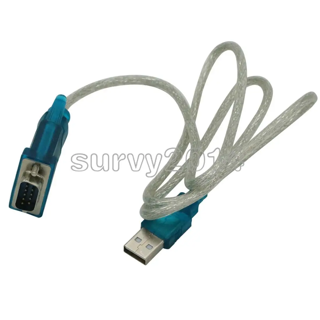 CH340 USB to RS232 COM Port Serial 9 Pin DB9 Cable Adapter Support Windows7 For PC PDA GPS