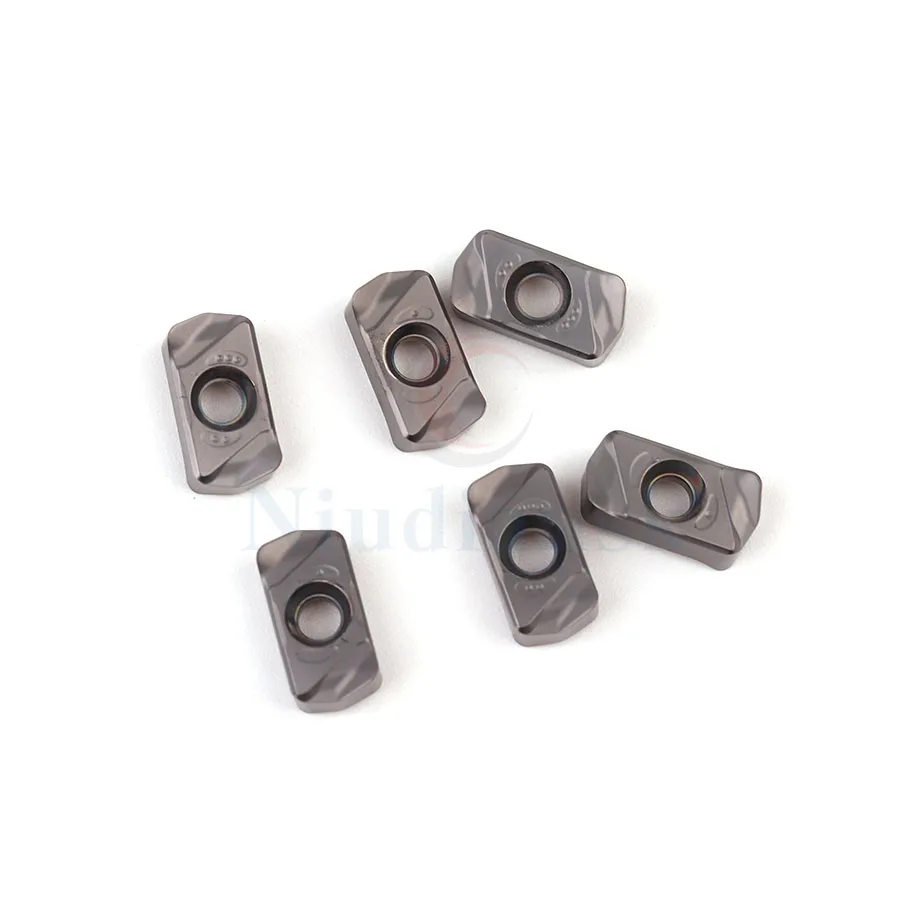 Deskar lnmu0303zer mj lf6018 inserções de carboneto fresa cnc torno lâminas de corte moagem ferramentas de gerencio, para aço inoxidável