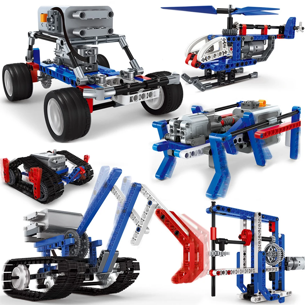 

Wange Power Machinery Electric gear Building Blocks DIY Mechanical Model Bricks Toys For Kids Compatible