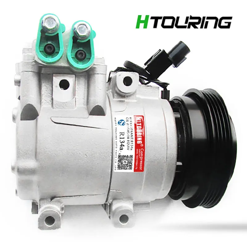 AC Compressor for Hyundai Accent 2001 to 05 Hyundai Tucson 2005 to 09 9770125100 97701-25100 976041C100 97604-1C100 9770122003