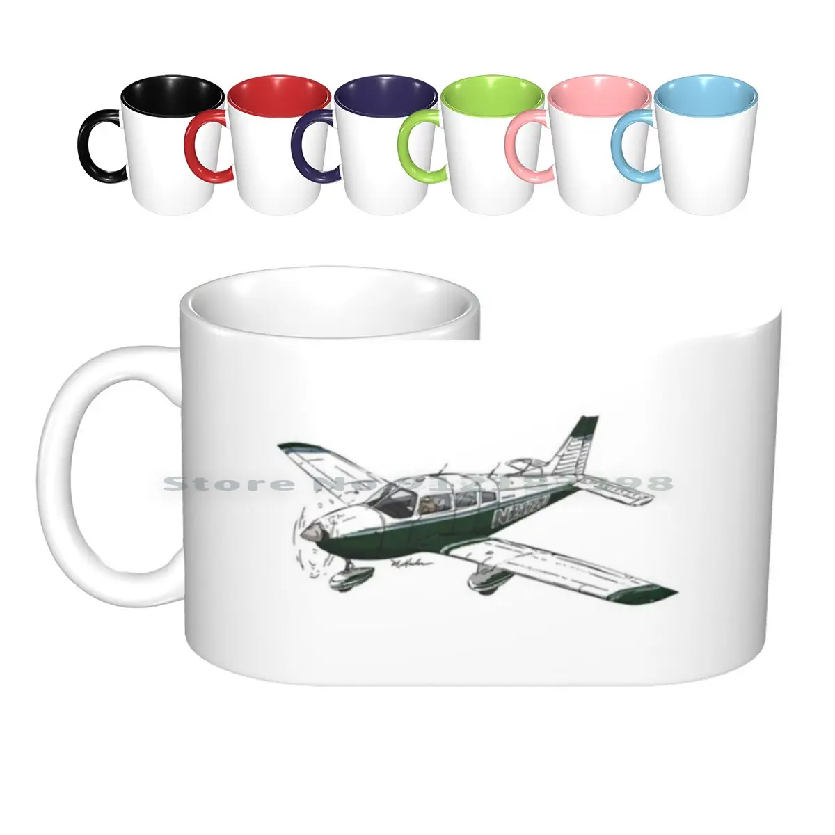 Piper Dakota N2172u Ceramic Mugs Coffee Cups Milk Tea Mug N2172u Piper Cherokee Pa 28 Diamond Da62 C Grad Da 40 42 Pilot