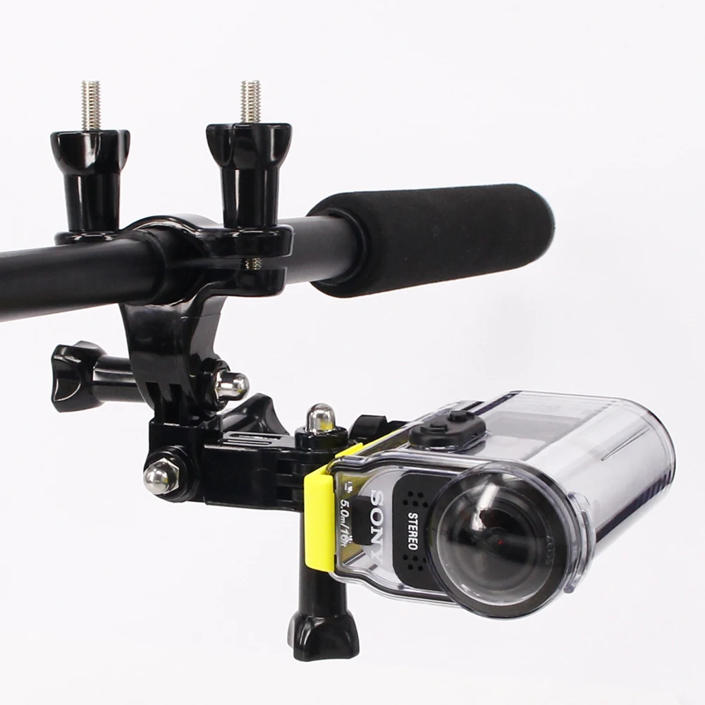 Комплекты держателей руля мотоцикла для уличного велосипеда для Sony FDR X3000R X1000V HDR-AS300V 200V 100V 50A, аксессуары для экшн-камеры