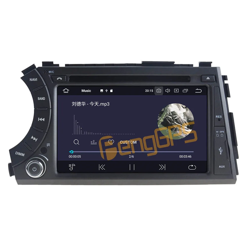 For Ssang Yong Kyron Actyon 2005 - 2013 ​Android Car Radio Stereo DVD Multimedia Player 2 Din Autoradio GPS Navi PX6 Unit Screen