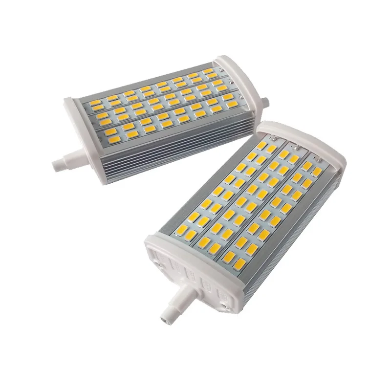 20 teile/los 15W LED R7S licht 118mm dimmbare J118 R7S doppel ende Rohr flut lampe AC85-265V