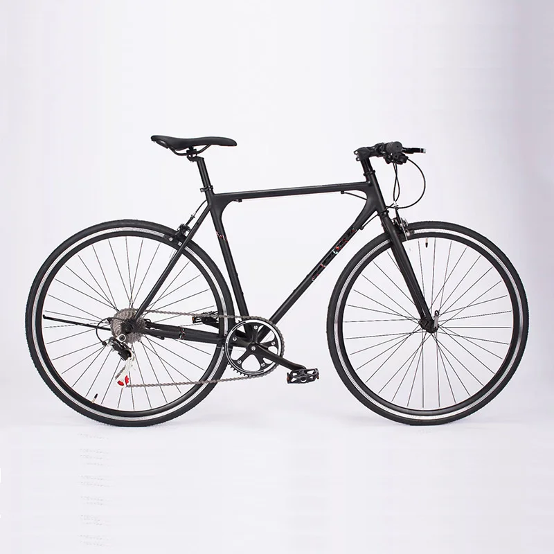 700C  8 Speed Racing Road Bike Bicycle Various Speeds Bike Bicycle High Carbon Fiber Bike Bicycle with Alloy Rim