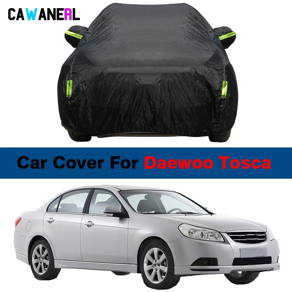 Waterproof Car Cover For Daewoo Tosca Auto Outdoor Sun Shade Anti-UV Rain Snow Wind Protection Cover