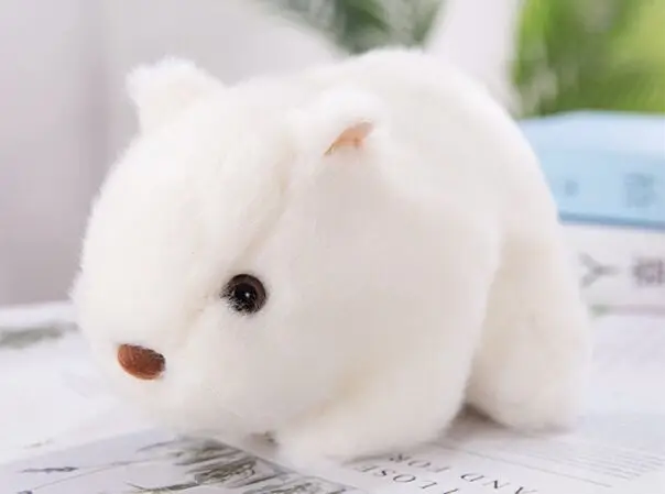 new toy white Domesticated Guinea Pig plush toy soft doll baby toy birthday gift b1720