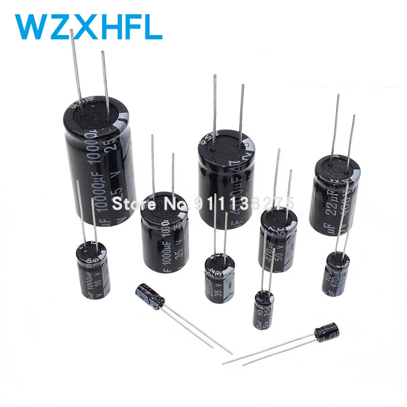 1pcs Good quality 16V 25V 50V 63V 80V 100V 10000UF Radial DIP Aluminum Electrolytic Capacitors Tolerance 20%